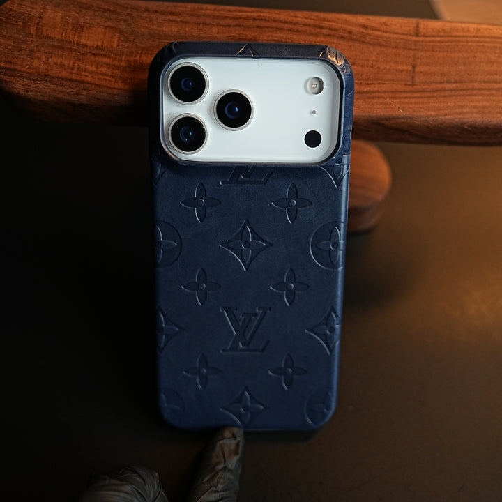 Luxury PU Leather Case for iPhone 17 Series | Fashion Brand Cover
