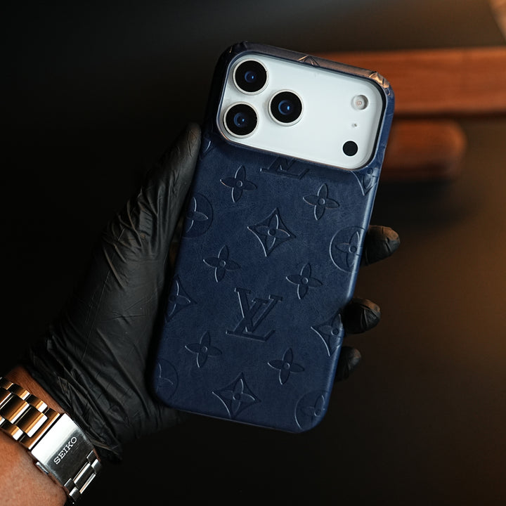 Luxury PU Leather Case for iPhone 17 Series | Fashion Brand Cover