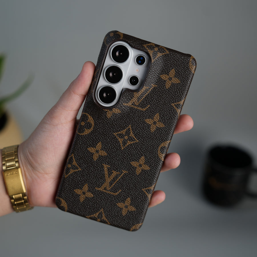 Samsung Galaxy S26 Ultra Luxury Full PU Leather Designer Case Cover