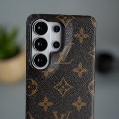Samsung Galaxy S26 Ultra Luxury Full PU Leather Designer Case Cover