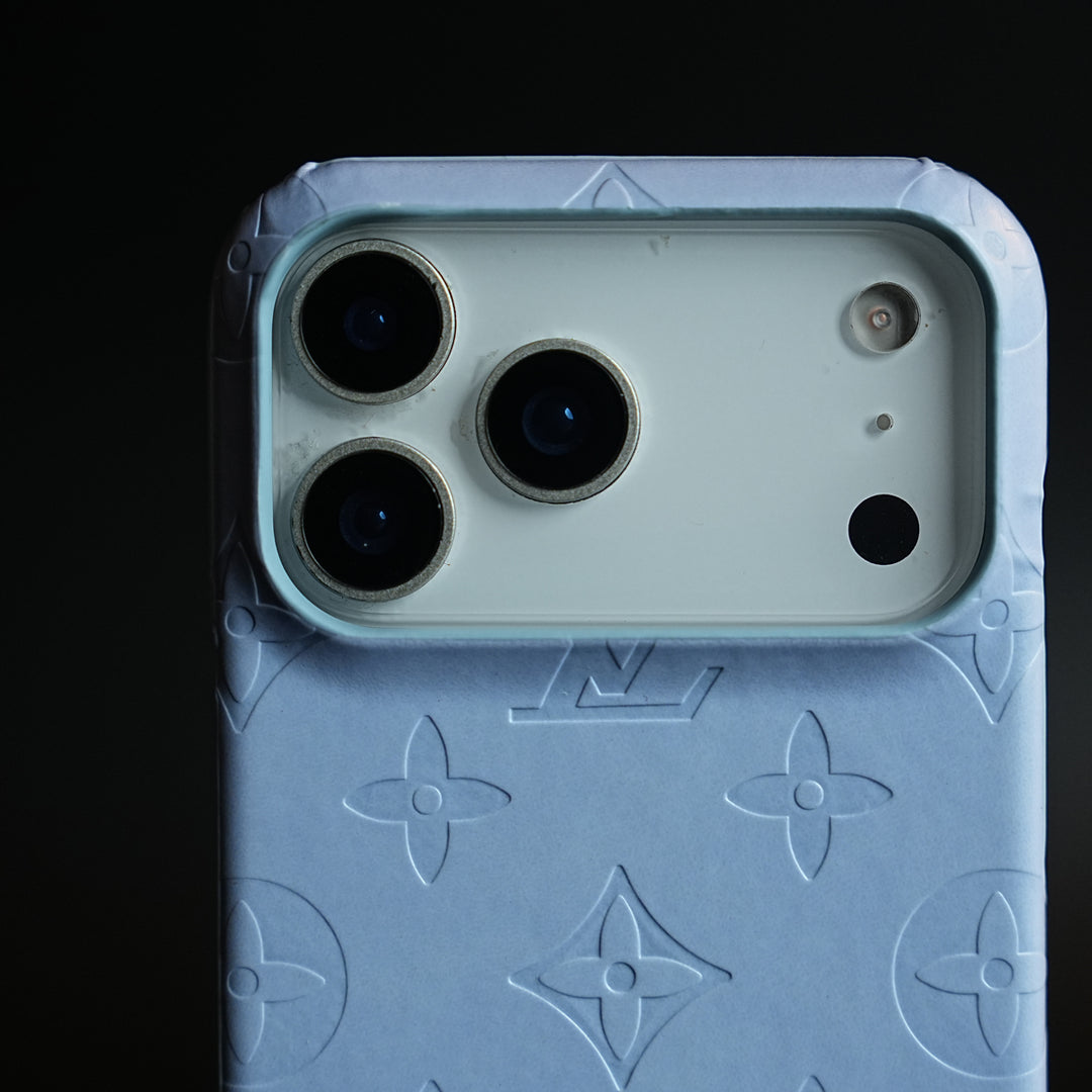 Luxury PU Leather Case for iPhone 17 Series | Fashion Brand Cover