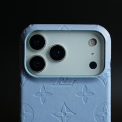 Luxury PU Leather Case for iPhone 17 Series | Fashion Brand Cover