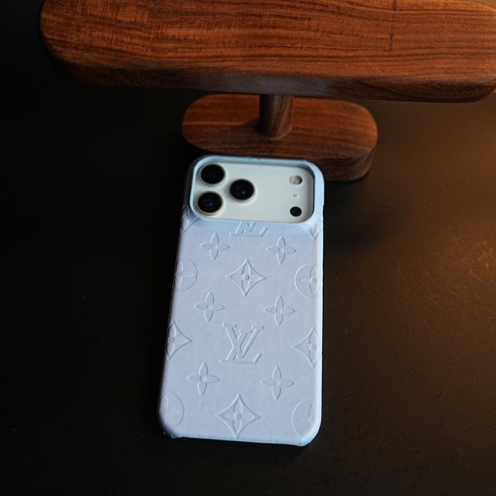 Luxury PU Leather Case for iPhone 17 Series | Fashion Brand Cover