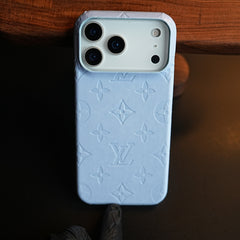 Luxury PU Leather Case for iPhone 17 Series | Fashion Brand Cover