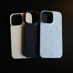 Luxury PU Leather Case for iPhone 16 Series | Fashion Brand Cover