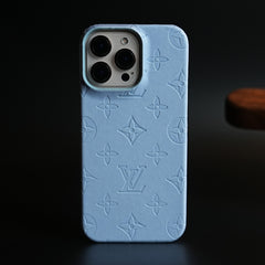 Luxury PU Leather Case for iPhone 16 Series | Fashion Brand Cover