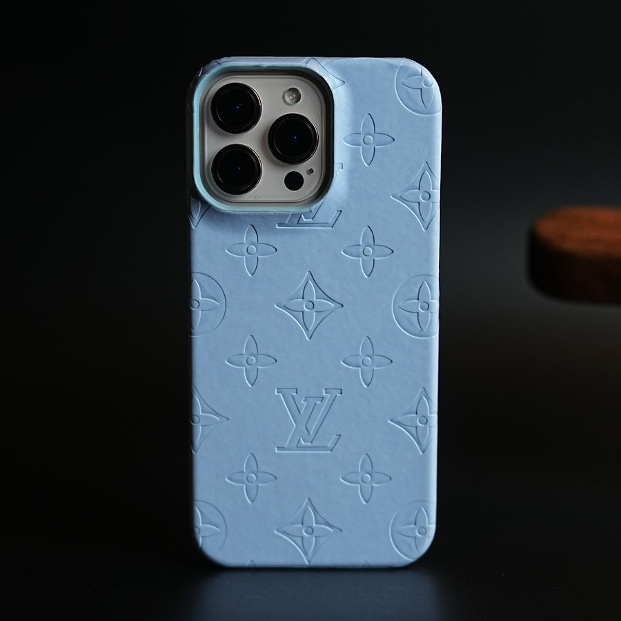 Luxury PU Leather Case for iPhone 16 Series | Fashion Brand Cover