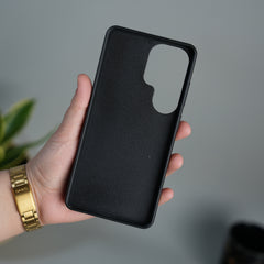 Samsung Galaxy S26 Ultra Brand Leather Card Holder Slot Lock Sling Cover