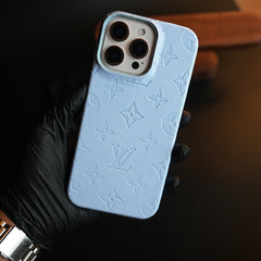 Luxury PU Leather Case for iPhone 16 Series | Fashion Brand Cover