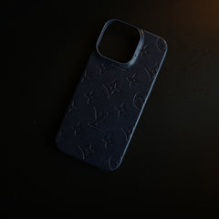 Luxury PU Leather Case for iPhone 16 Series | Fashion Brand Cover