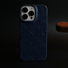 Luxury PU Leather Case for iPhone 16 Series | Fashion Brand Cover