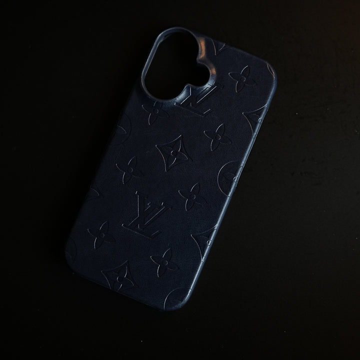 Luxury PU Leather Case for iPhone 17 | Fashion Brand Cover