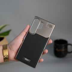 Samsung Galaxy S26 Ultra Premium Metallic AeroFLex Aluminium Leather Case