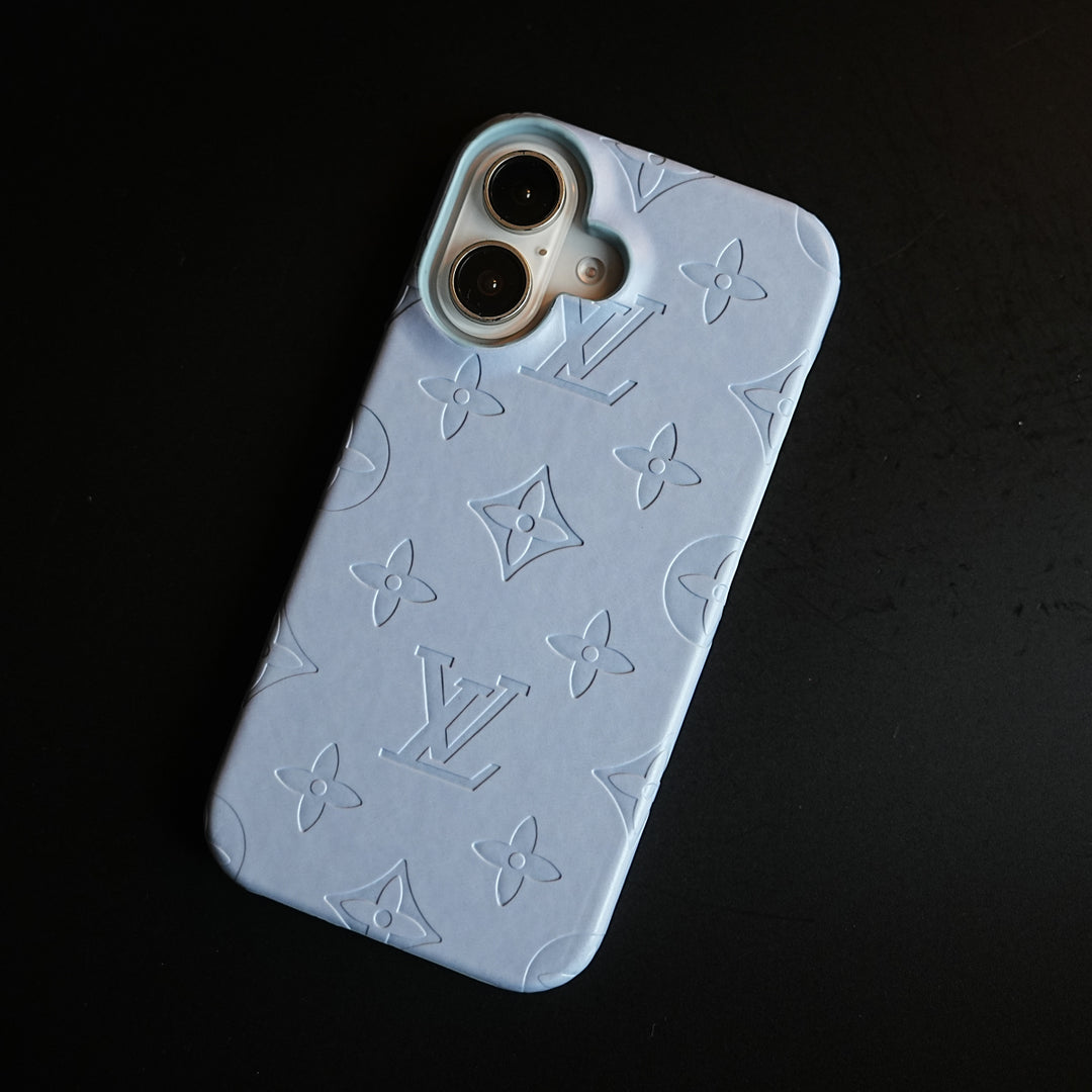 Luxury PU Leather Case for iPhone 17 | Fashion Brand Cover