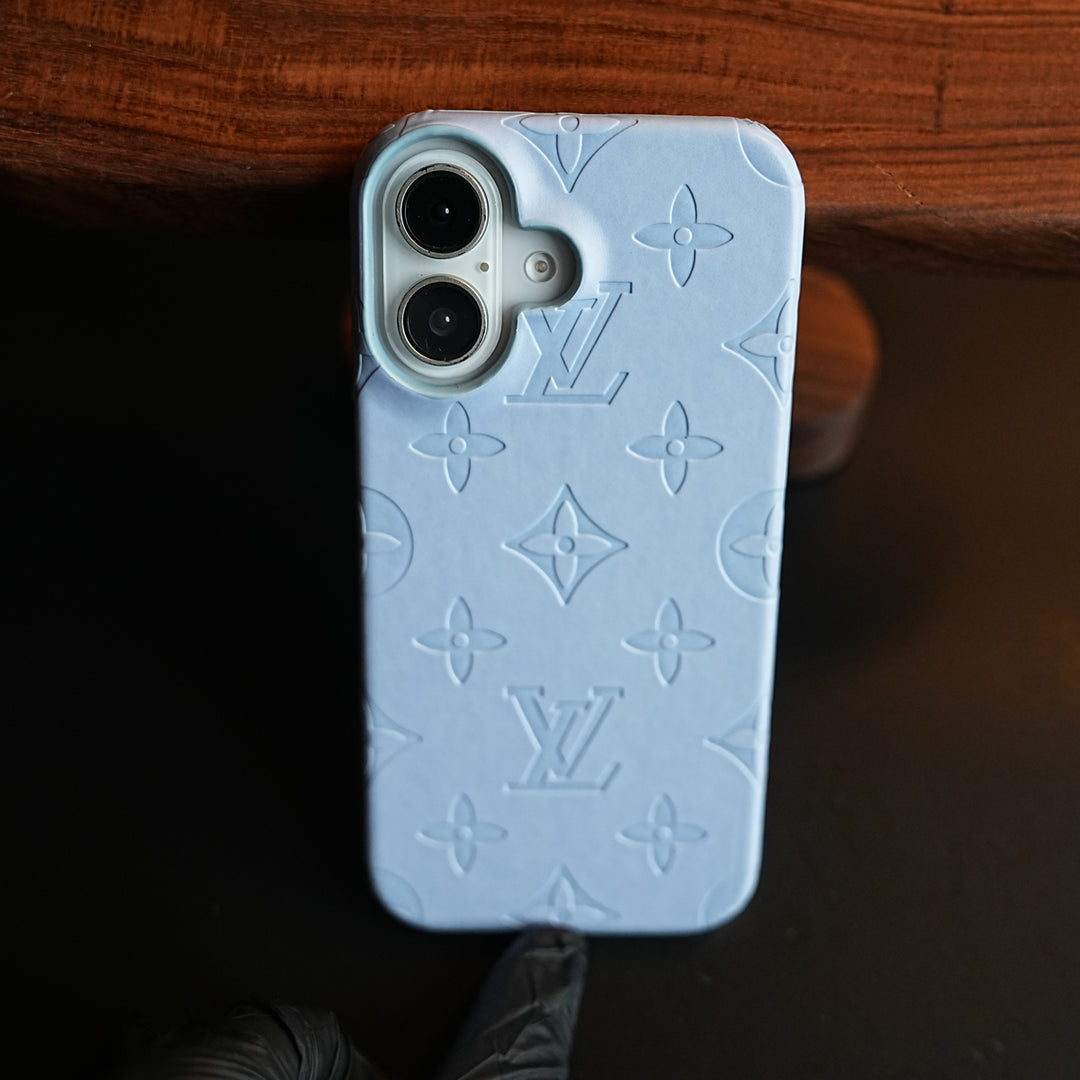 Luxury PU Leather Case for iPhone 17 | Fashion Brand Cover