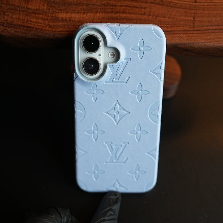 Luxury PU Leather Case for iPhone 17 | Fashion Brand Cover