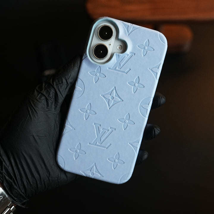 Luxury PU Leather Case for iPhone 17 | Fashion Brand Cover
