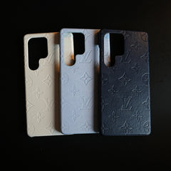 Luxury PU Leather Case for Galaxy Ultra Series | Fashion Brand Cover