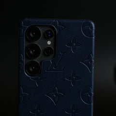 Luxury PU Leather Case for Galaxy Ultra Series | Fashion Brand Cover
