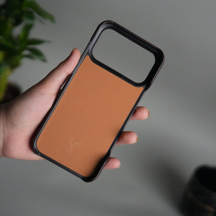 iPhone 17 Pro Luxury Leather Case Cover