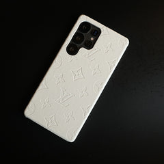 Luxury PU Leather Case for Galaxy Ultra Series | Fashion Brand Cover