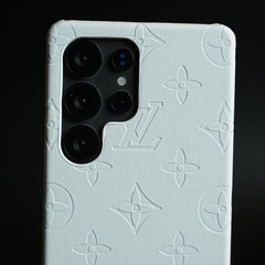 Luxury PU Leather Case for Galaxy Ultra Series | Fashion Brand Cover