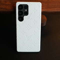Luxury PU Leather Case for Galaxy Ultra Series | Fashion Brand Cover