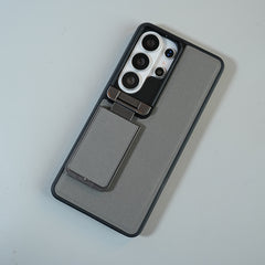 Samsung Galaxy Ultra Series Metal Camera Cap Stand Case Cover