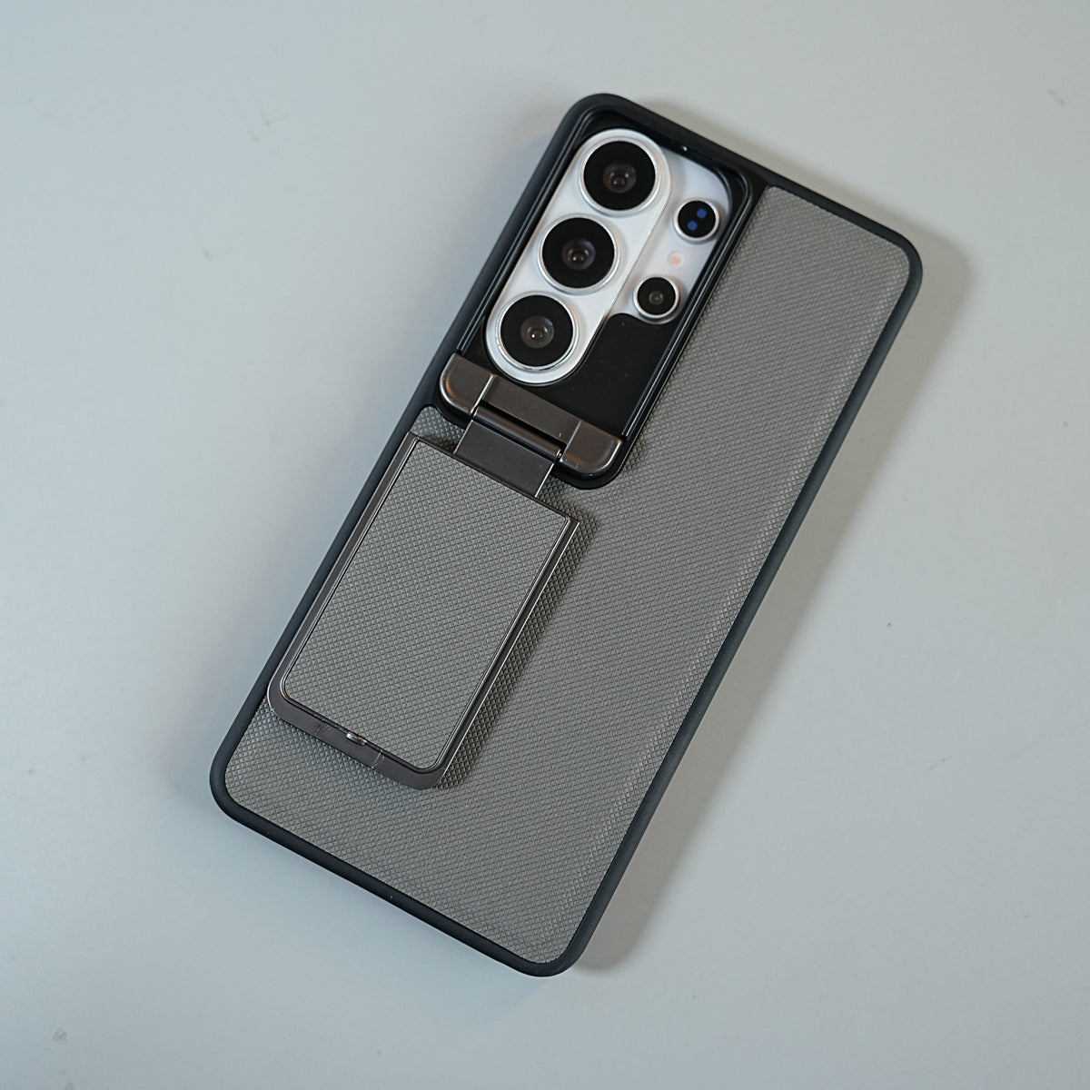 Samsung Galaxy Ultra Series Metal Camera Cap Stand Case Cover