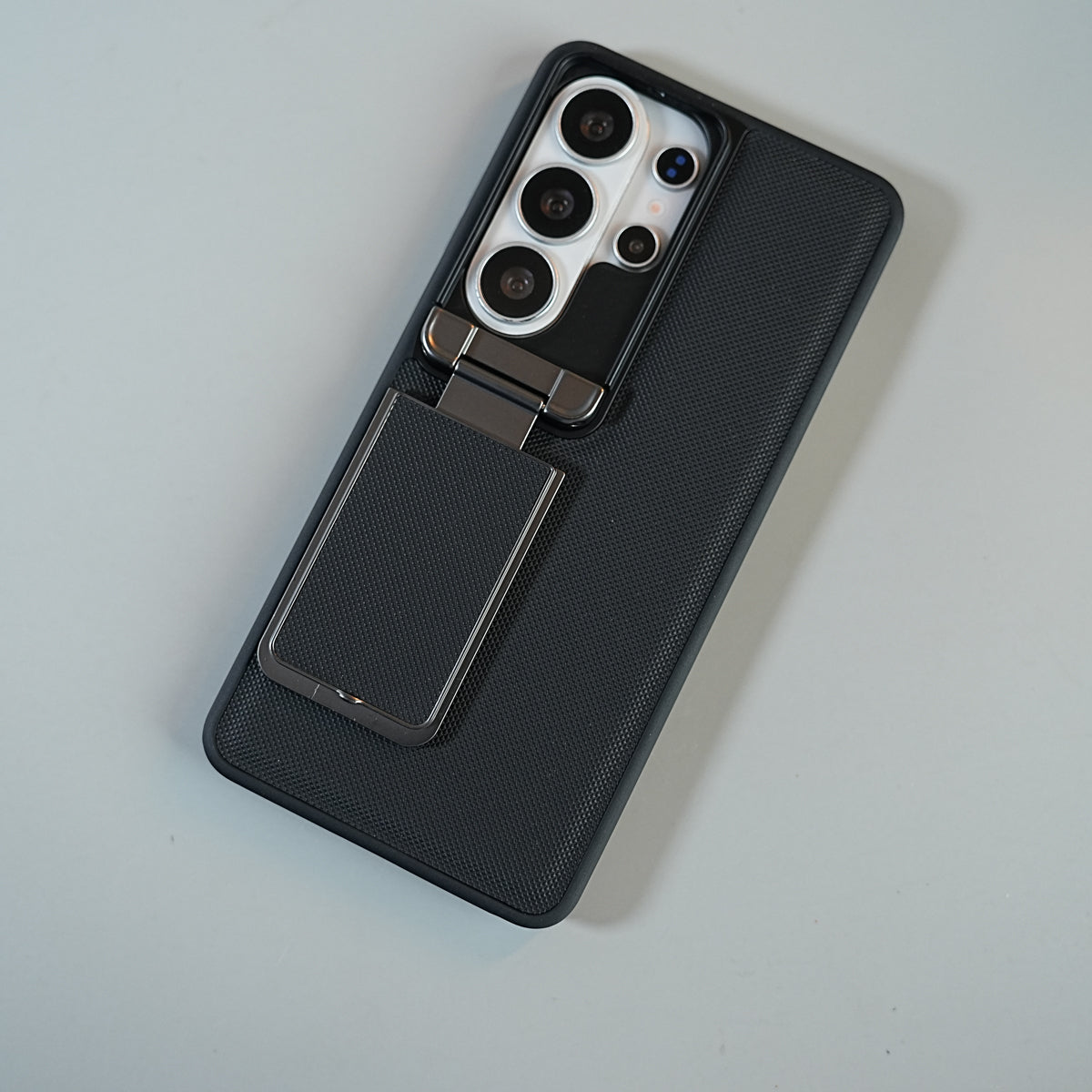 Samsung Galaxy Ultra Series Metal Camera Cap Stand Case Cover