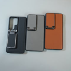 Samsung Galaxy Ultra Series Metal Camera Cap Stand Case Cover