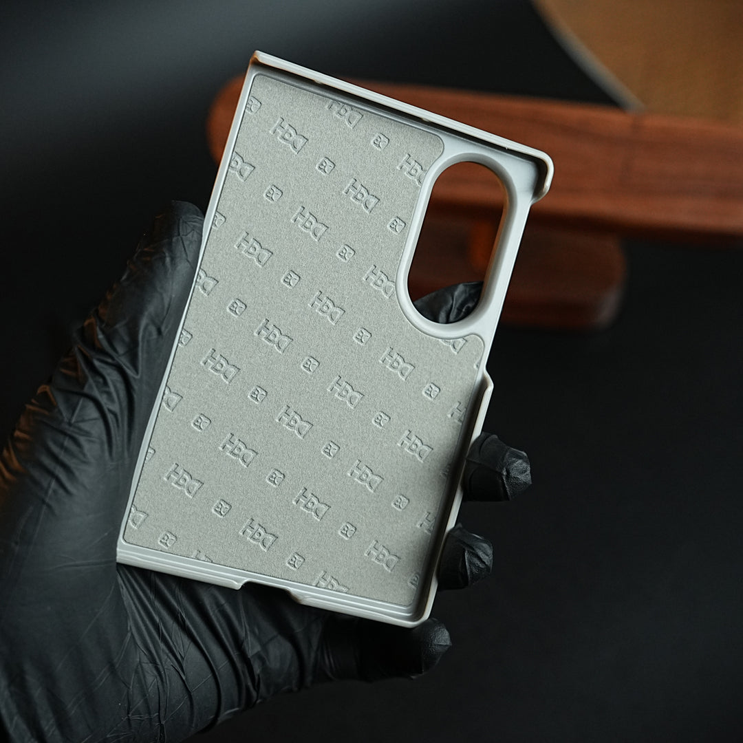 Stitched Leather Texture Case for Samsung Galaxy Z Fold 8 | Front Frame & Camera Protection