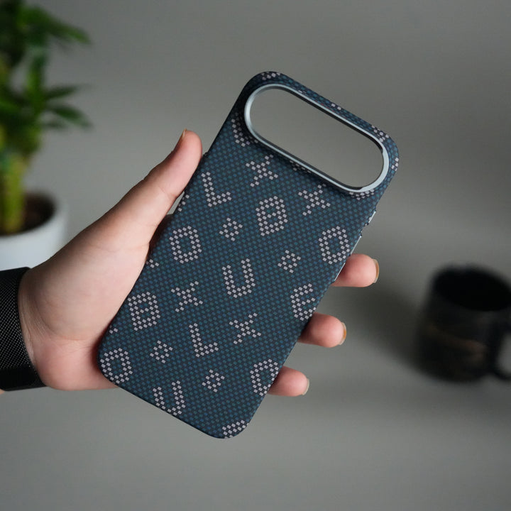 iPhone 17 Air Aramid Fiber Case | Slim MagSafe Cover  | Blue