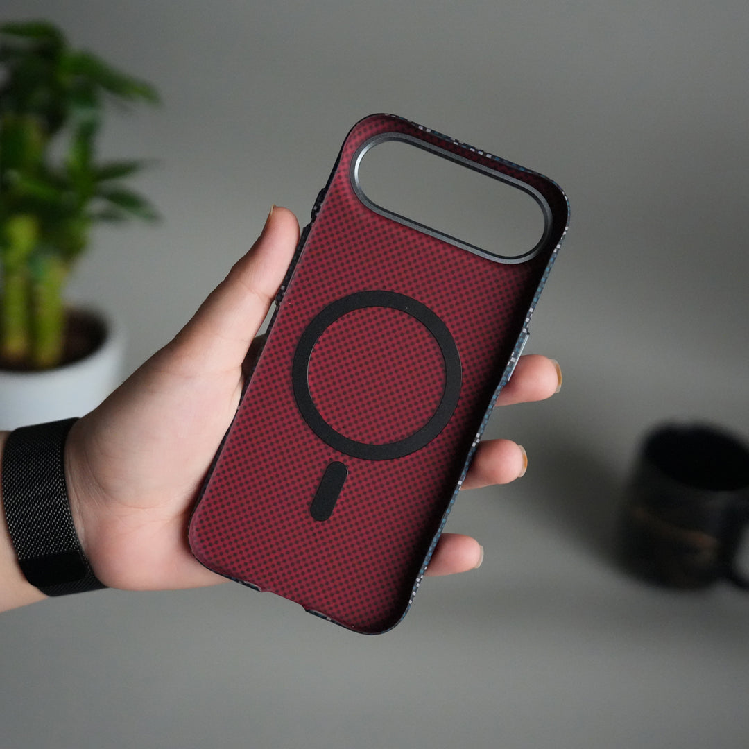 iPhone 17 Air Aramid Fiber Case | Slim MagSafe Cover  | Blue