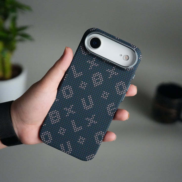 iPhone 17 Air Aramid Fiber Case | Slim MagSafe Cover  | Blue