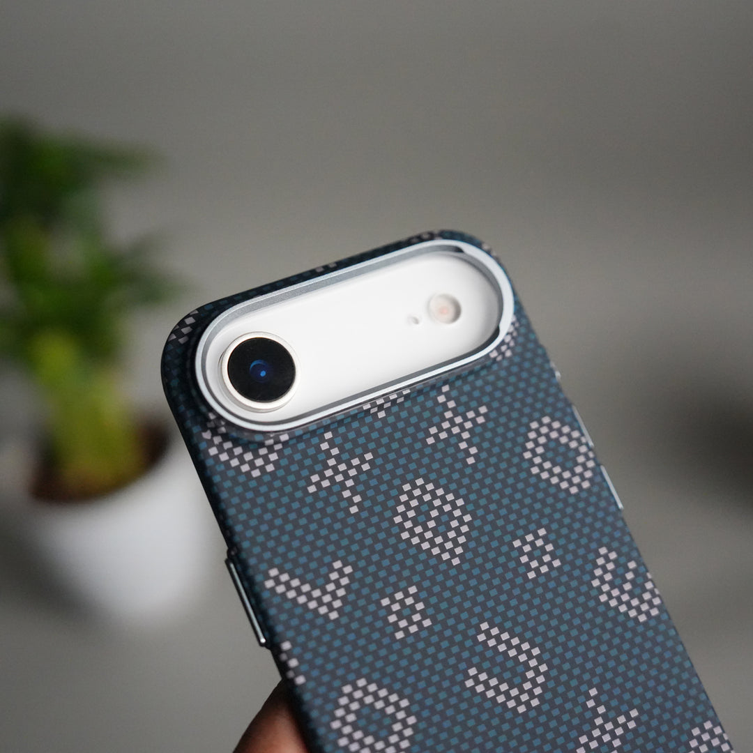 iPhone 17 Air Aramid Fiber Case | Slim MagSafe Cover  | Blue