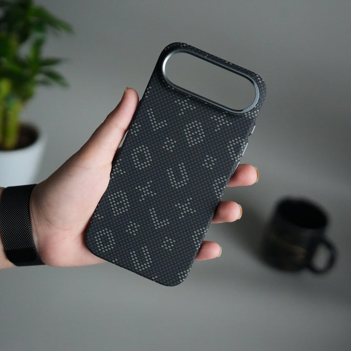 iPhone 17 Air Aramid Fiber Case | Slim MagSafe Cover | Black