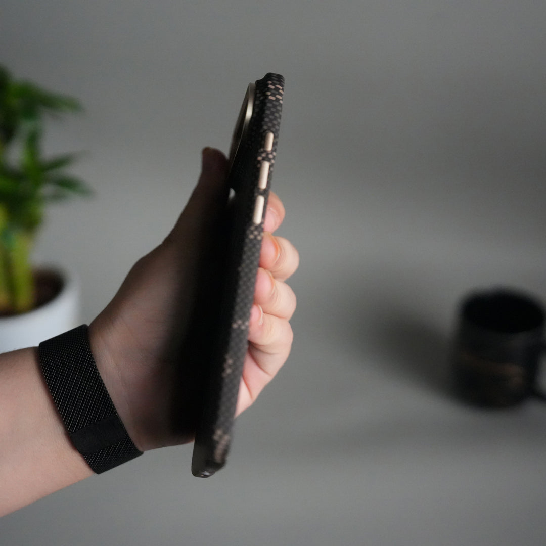 iPhone 17 Air Aramid Fiber Case | Slim MagSafe Cover | Desert