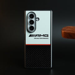 Performance Carbon Fiber Texture Print Slim Case Cover For Samsung Galaxy Z Fold 6