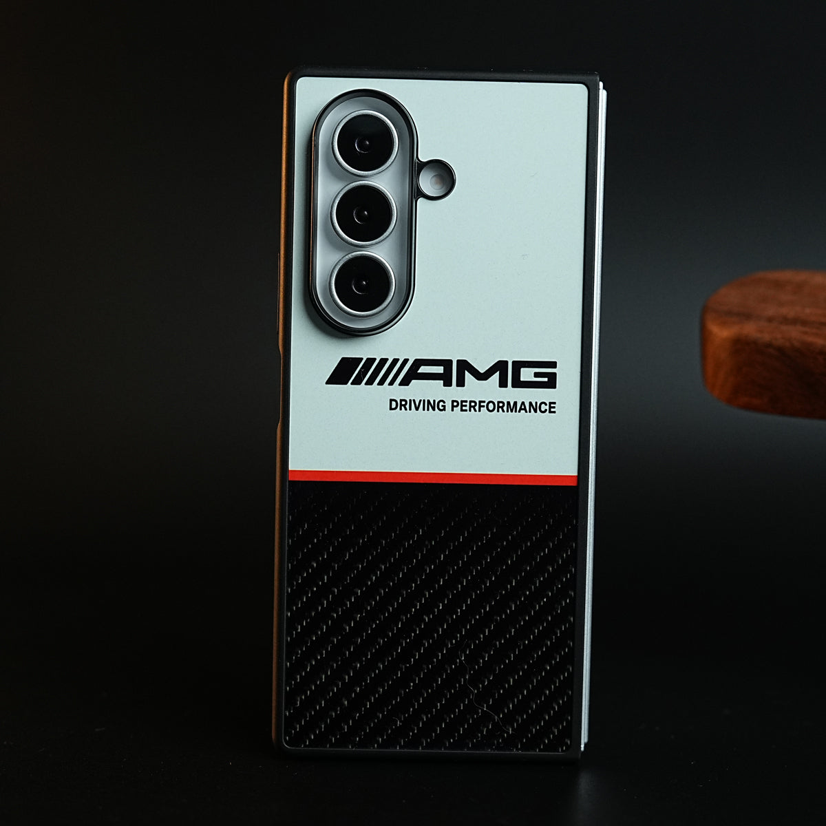 Performance Carbon Fiber Texture Print Slim Case Cover For Samsung Galaxy Z Fold 6