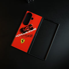 Red Racing Edition Slim Case Cover For Samsung Galaxy Z Fold 6