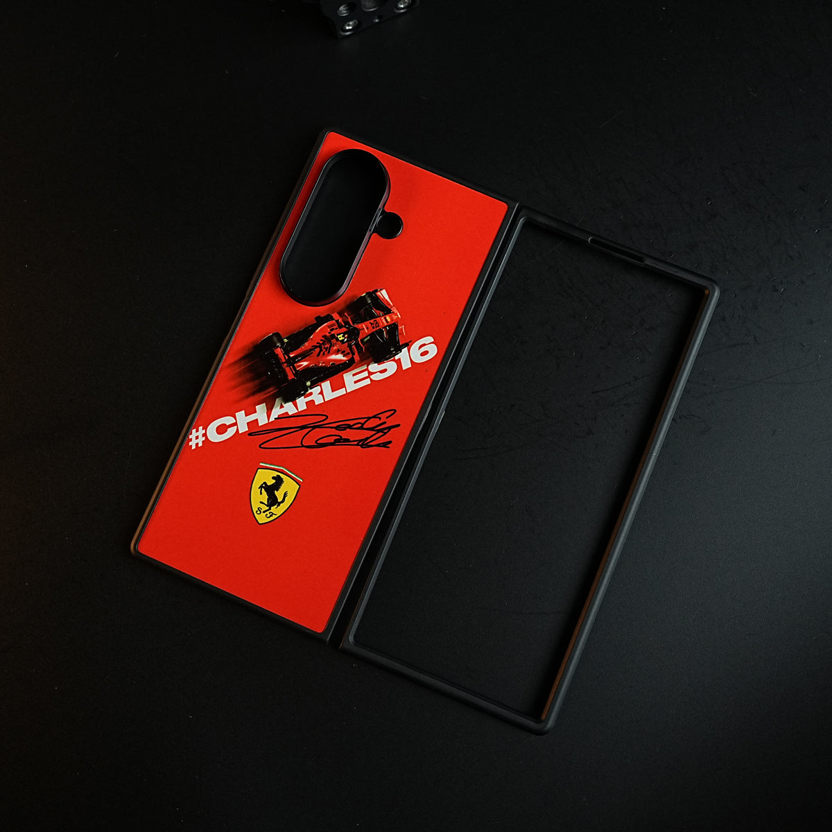 Red Racing Edition Slim Case Cover For Samsung Galaxy Z Fold 6
