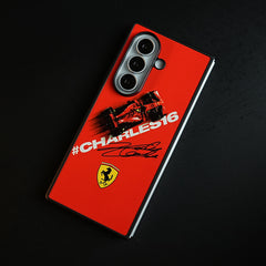 Red Racing Edition Slim Case Cover For Samsung Galaxy Z Fold 6