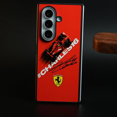 Red Racing Edition Slim Case Cover For Samsung Galaxy Z Fold 6