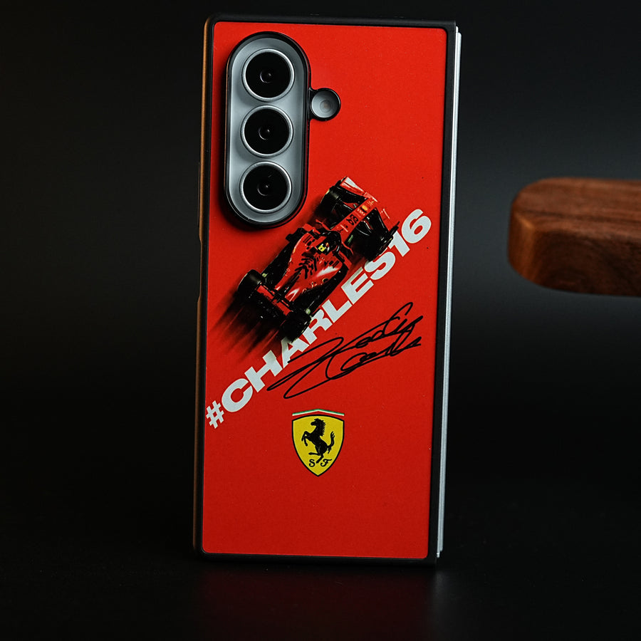 Red Racing Edition Slim Case Cover For Samsung Galaxy Z Fold 6