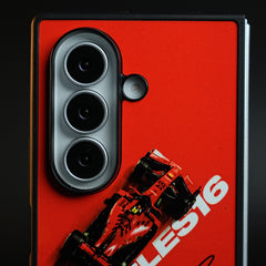 Red Racing Edition Slim Case Cover For Samsung Galaxy Z Fold 6