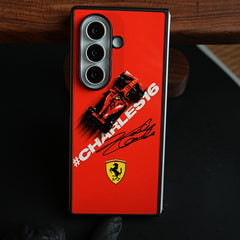 Red Racing Edition Slim Case Cover For Samsung Galaxy Z Fold 6