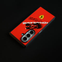 Red Racing Edition Slim Case Cover For Samsung Galaxy Z Fold 6