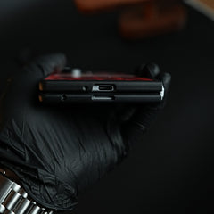 Racing Graffiti Premium Slim Case Cover For Samsung Galazy Z Fold 6 | Red & Black