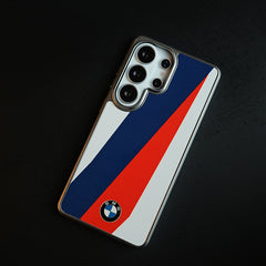 Racing Stripe Sport Chrome Plated Case Cover For Samsung Galaxy Ultra Series